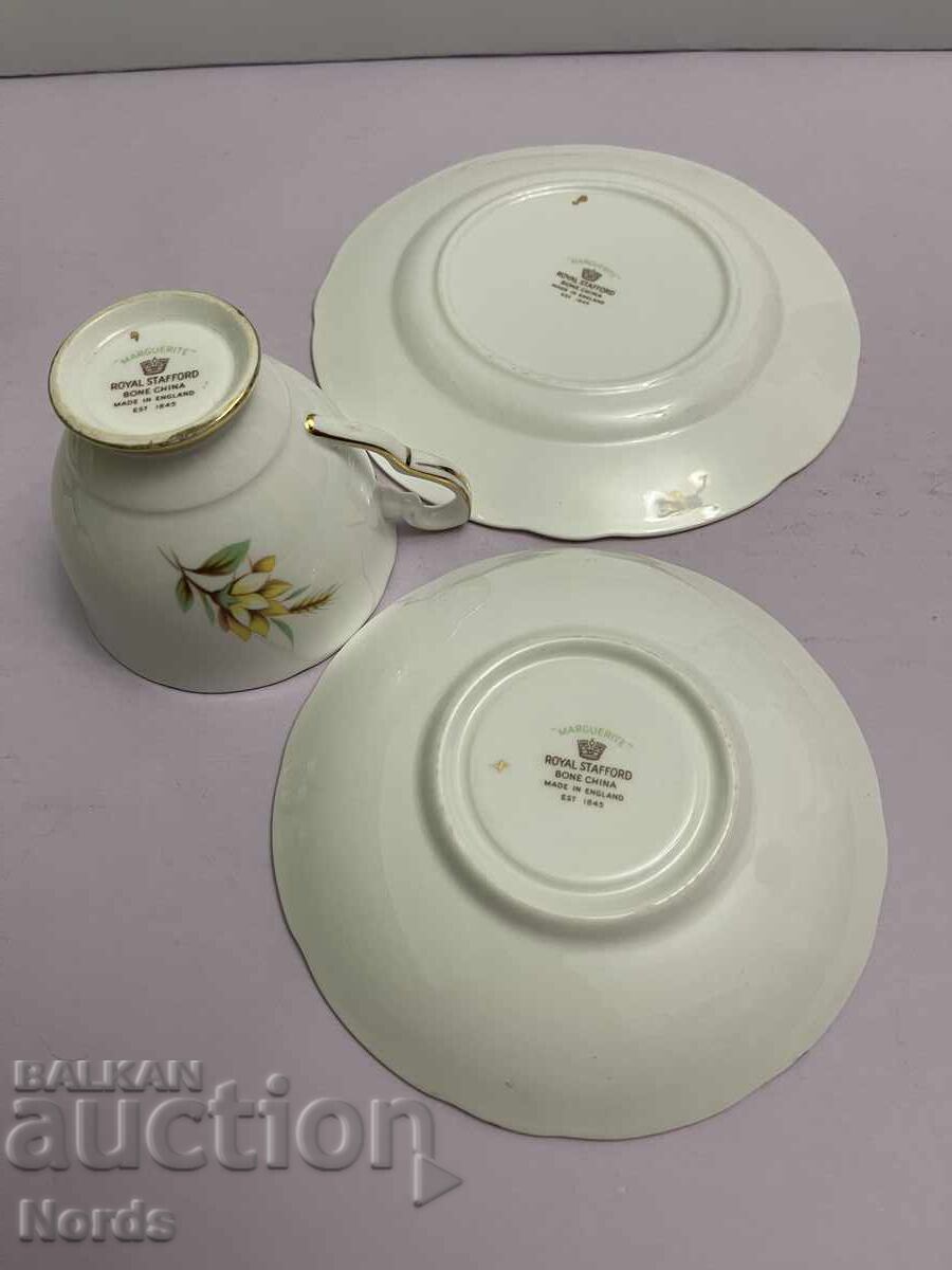 English triple tea set - 5