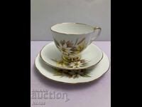 Αγγλικό τριπλό σετ τσαγιού