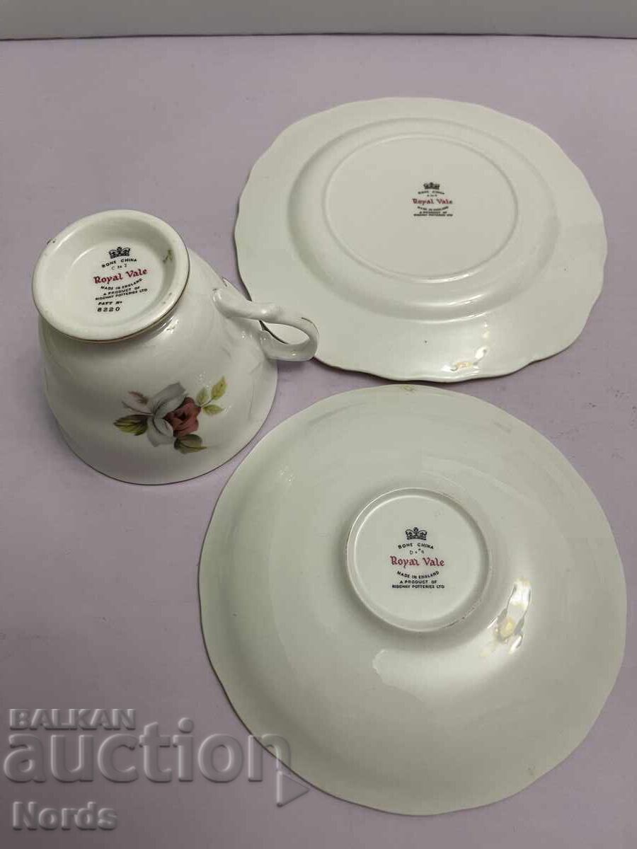 Royal Vale Αγγλικό σετ τριών τεμαχίων για τσάι - 6