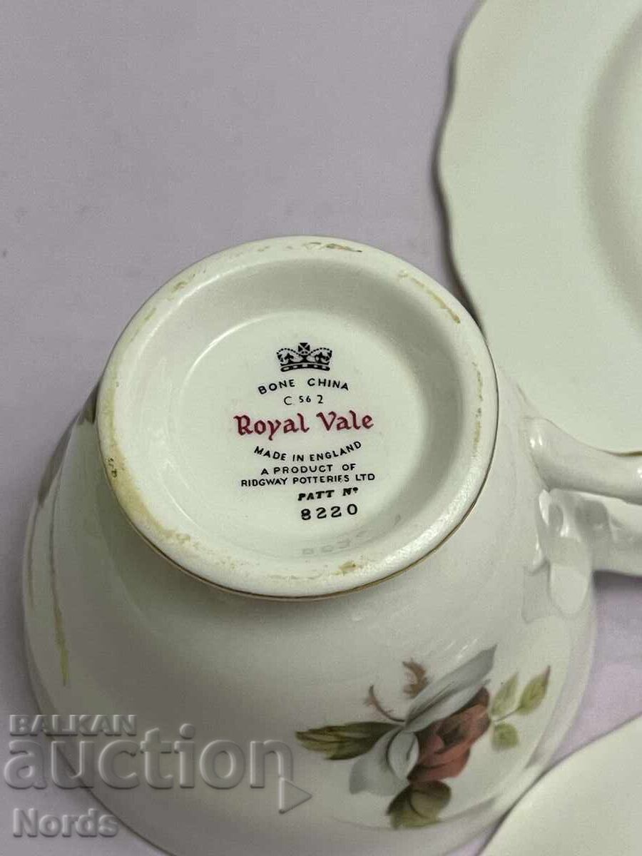 Royal Vale Αγγλικό σετ τριών τεμαχίων για τσάι - 6