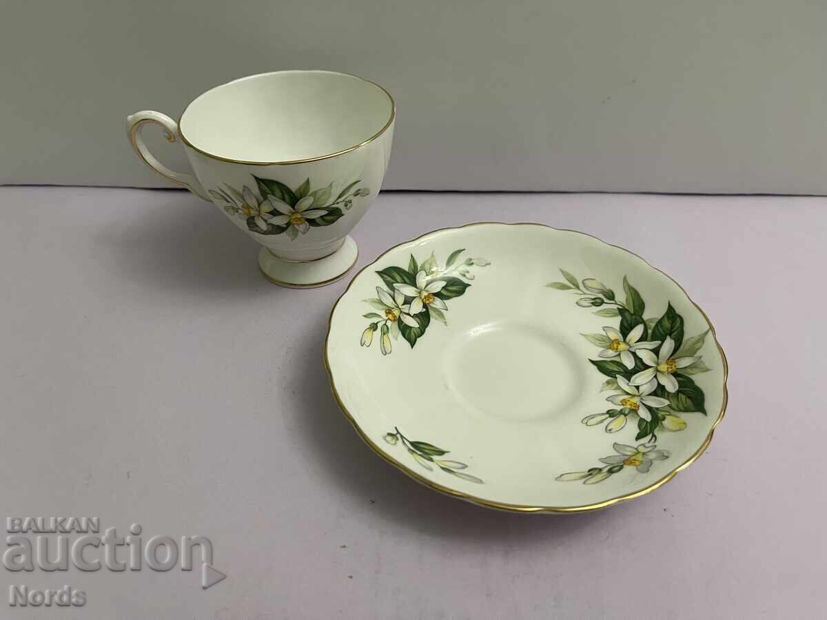 Δημοπρασία Τοσκάνικο αγγλικό σετ τσαγιού διπλό