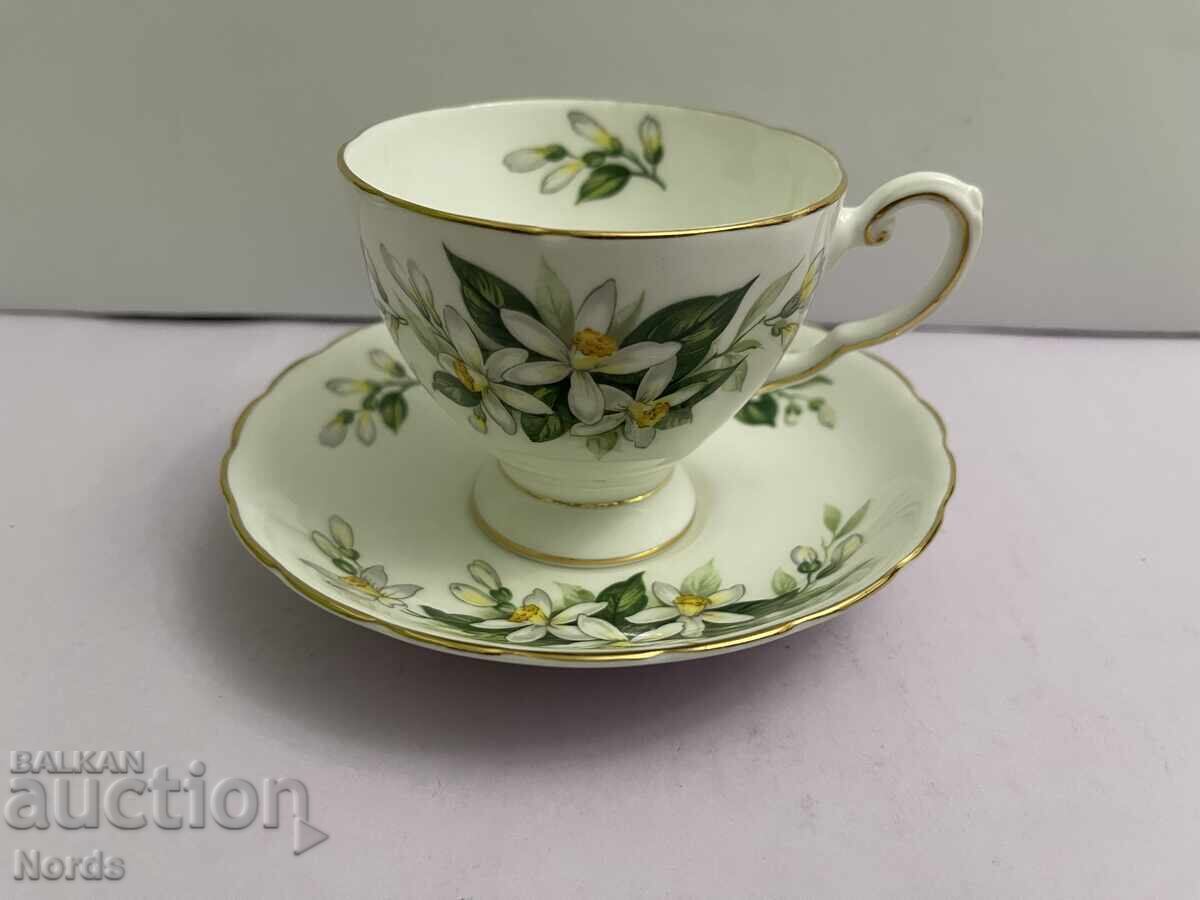 Τοσκάνικο αγγλικό σετ τσαγιού διπλό