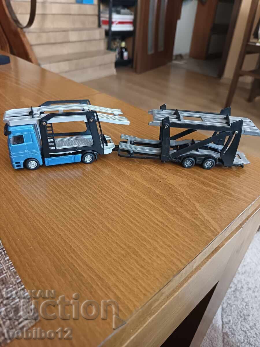Truck with a box body Truck with a box body