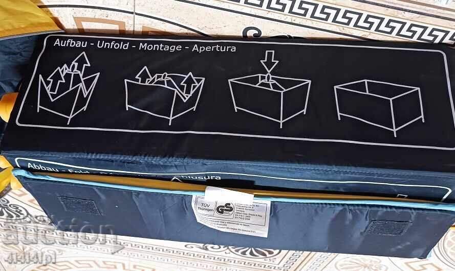 Delivery of Travel cot