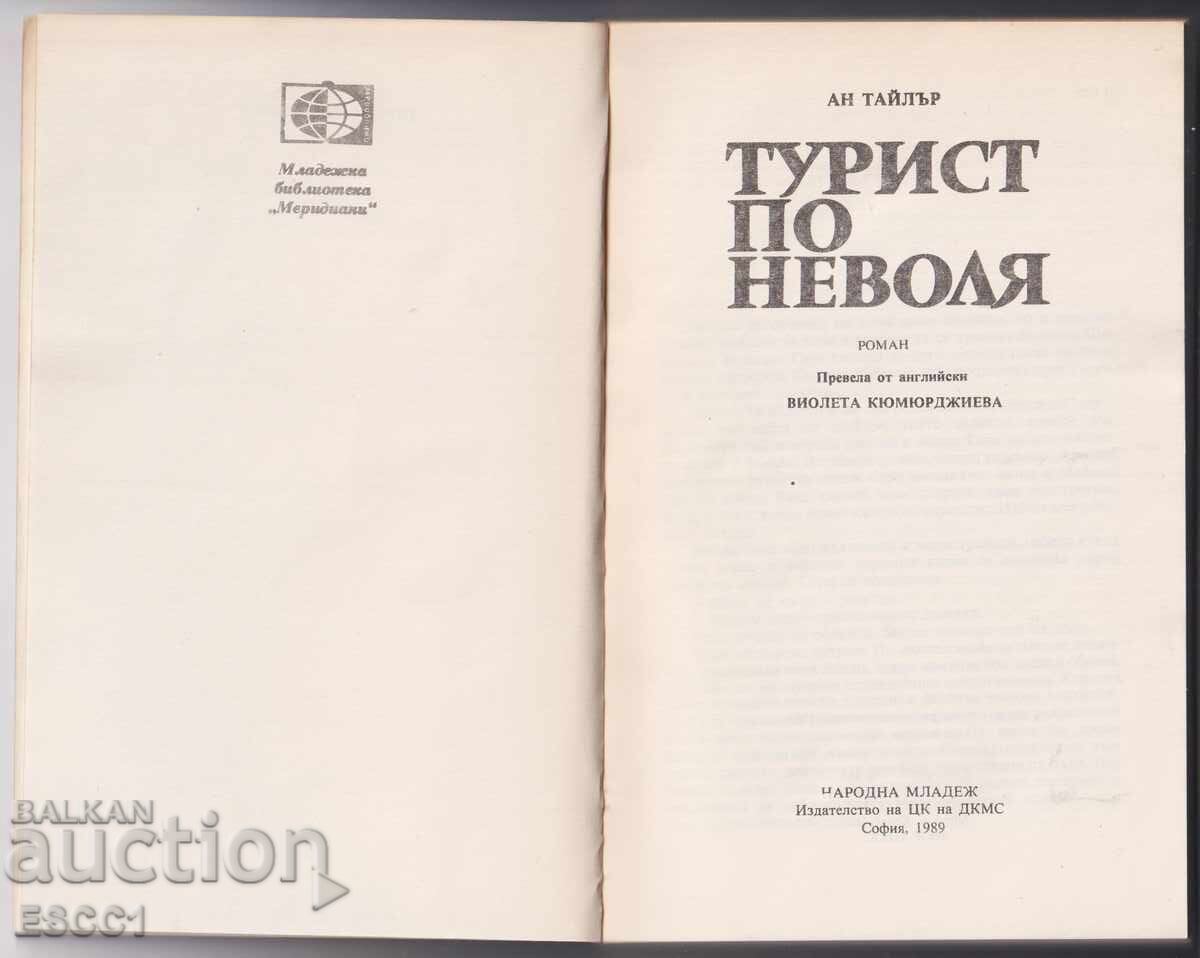 Cartea Un turist nevinovat de Anne Tyler cu preț 2.00 BGN | € 1.02
