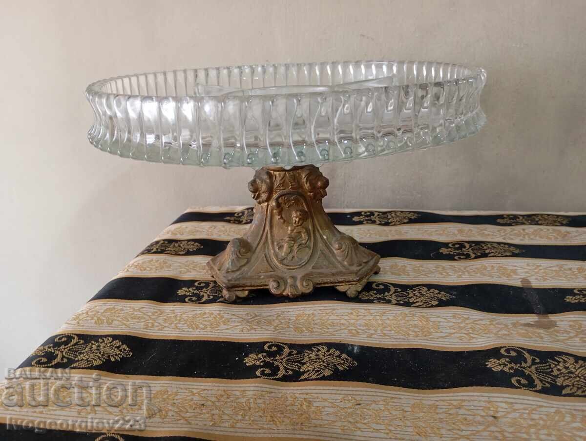 Fruit bowl, Art Deco nut bowl