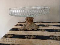 Fructieră, cupă pentru nuci art deco