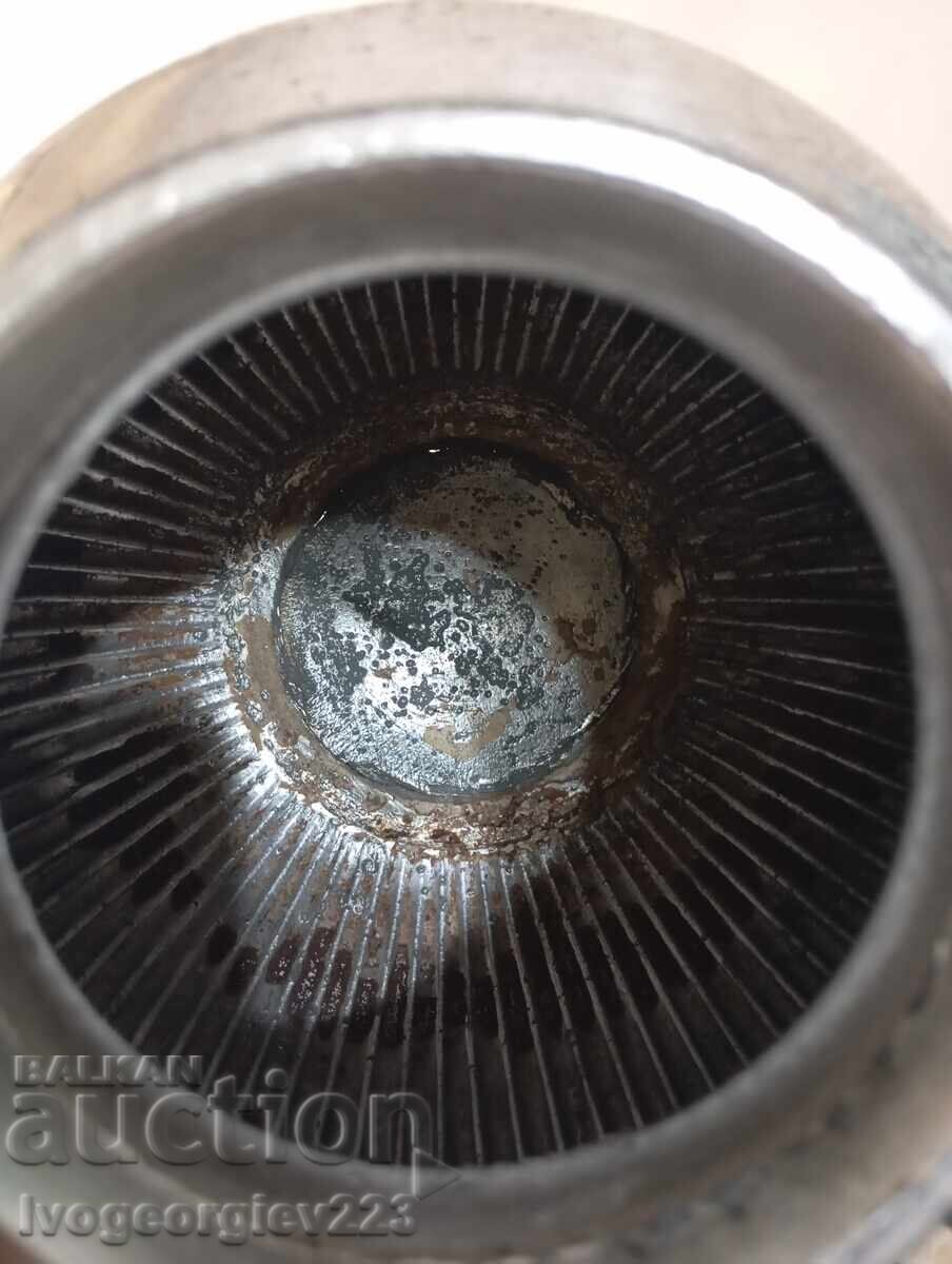 Παλιά ασημένια κανάτα για καφέ, τσάι - 6