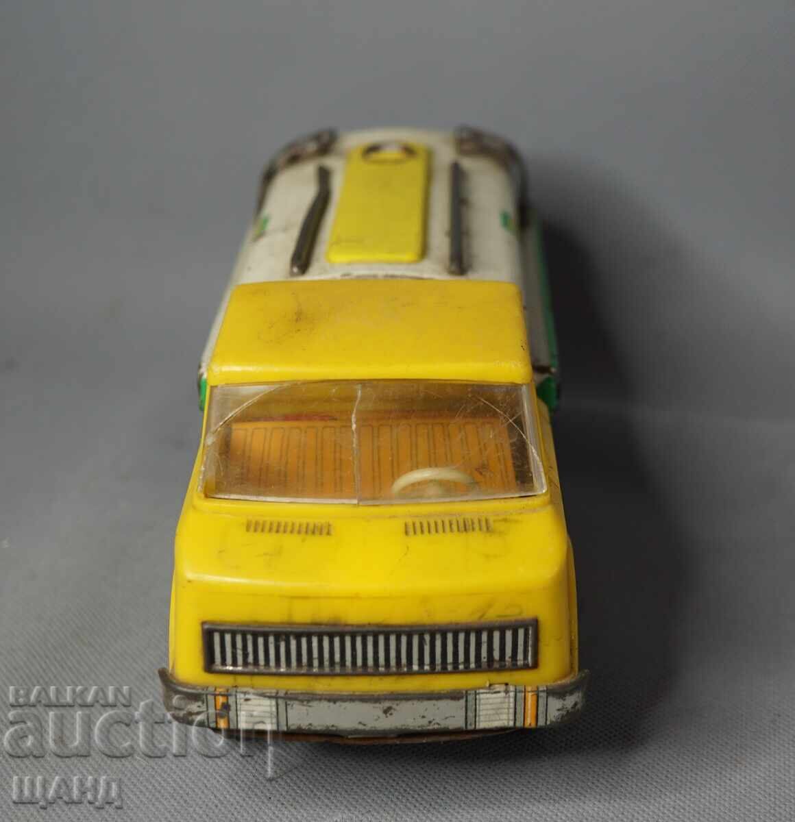 Old German metal toy tank truck model with price 24.35 BGN | € 12.45