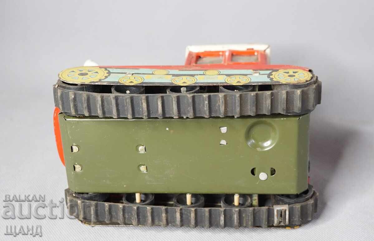 ME 701 Old Chinese Metal Toy Model Tractor - 6
