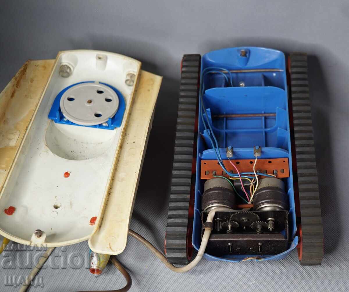 OMEGA Стара Немска Пластмасова играчка модел луноход космос - 6