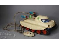 OMEGA Παλιό Γερμανικό Πλαστικό παιχνίδι μοντέλο σεληνιακού οχήματος διάστημα