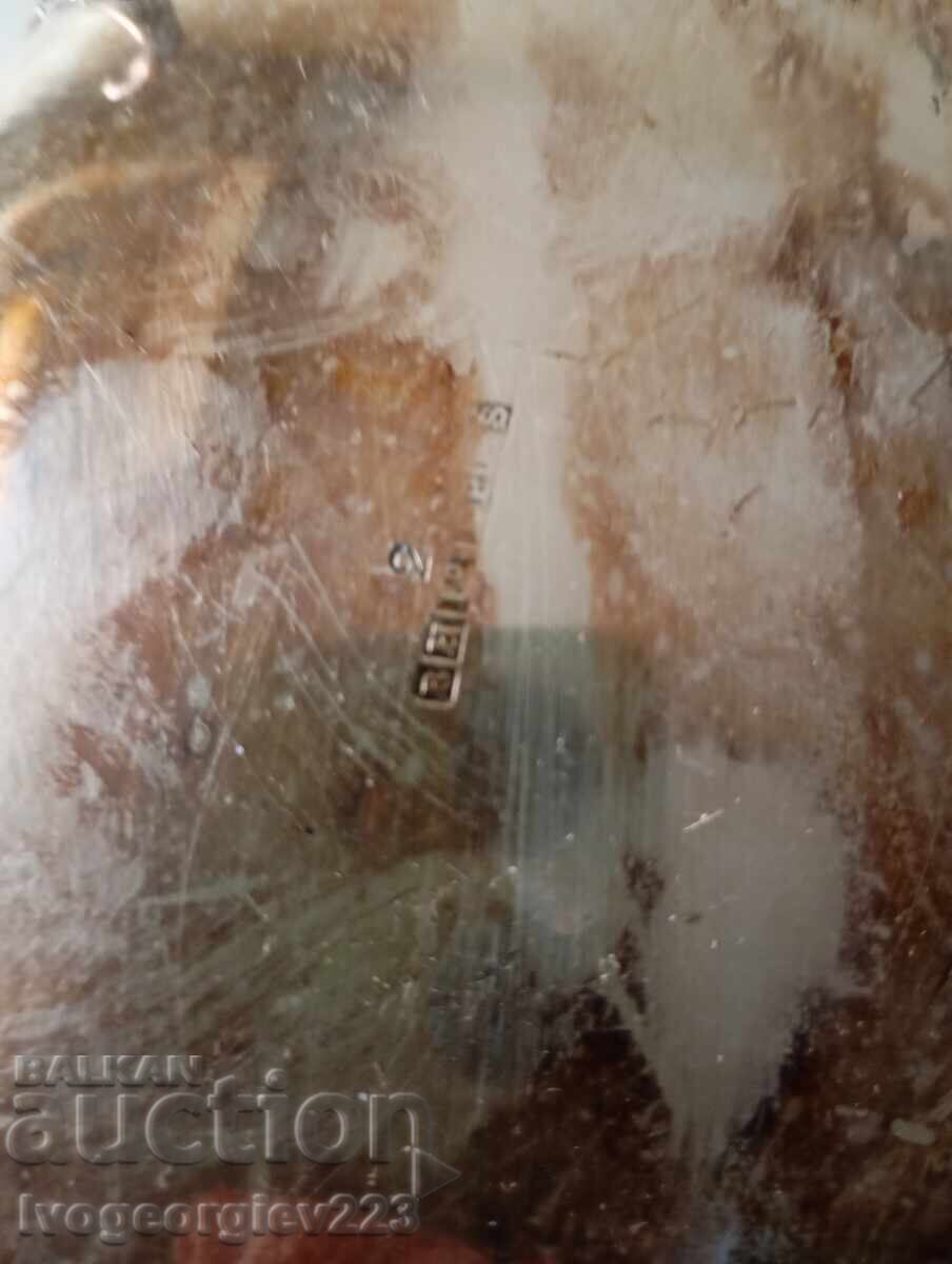 Ασημένια κανάτα καφέ, τσάι art deco - 5