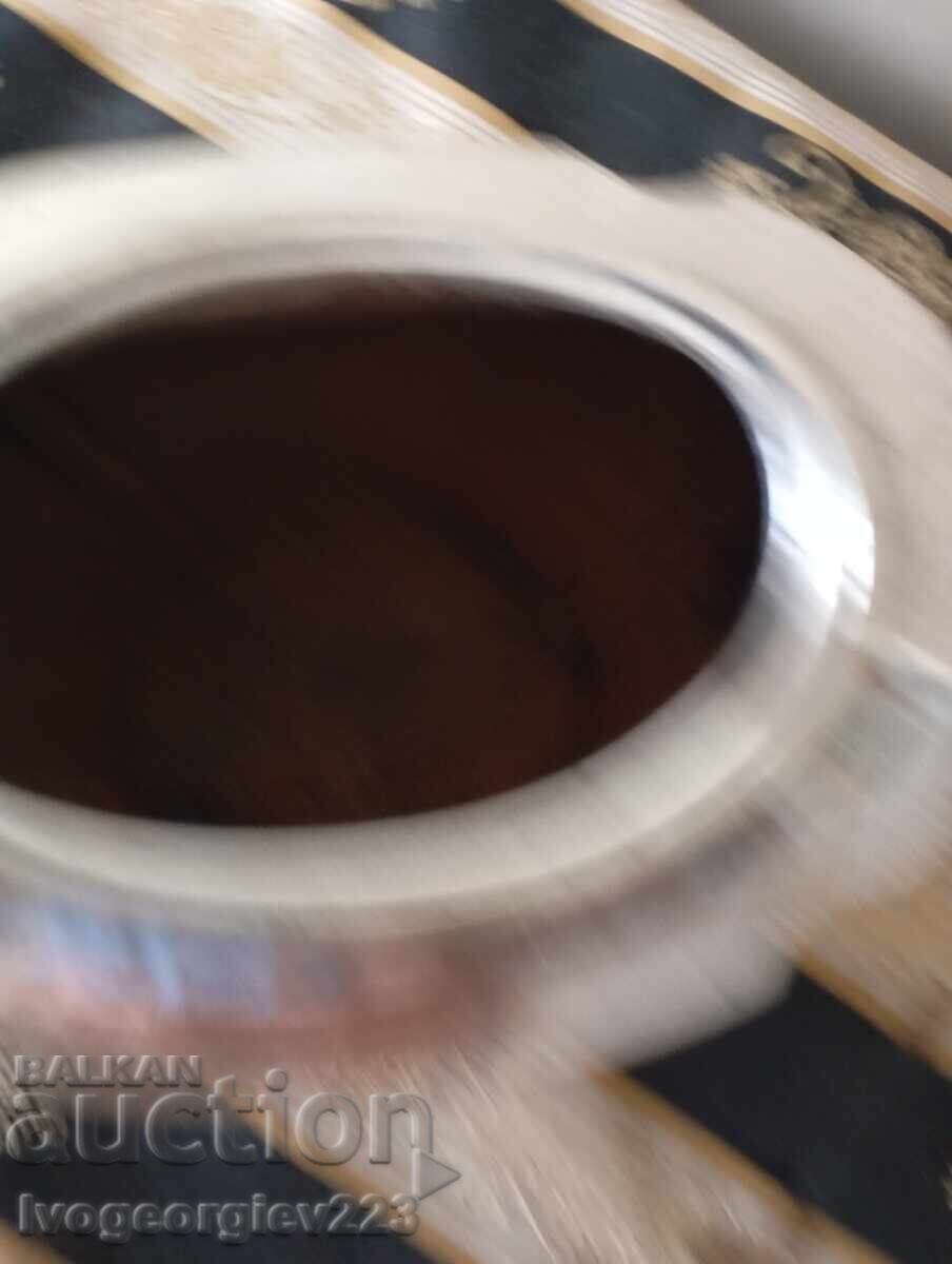 Ασημένια κανάτα καφέ, τσάι art deco - 5