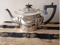 Canafă de cafea, ceai, argintată, stil Art Deco