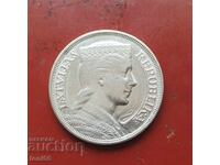 Latvia 5 Lati 1931 - Silver