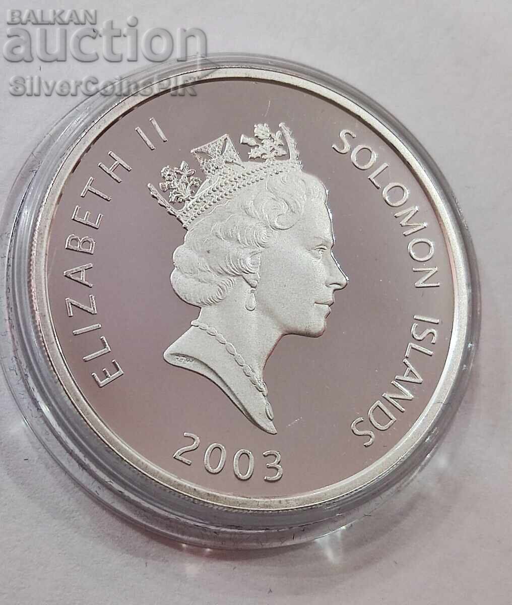 Delivery of Silver 1 oz Airplanes 2003 Solomon Islands Delivery of Silver 1 oz Airplanes 2003 Solomon Islands