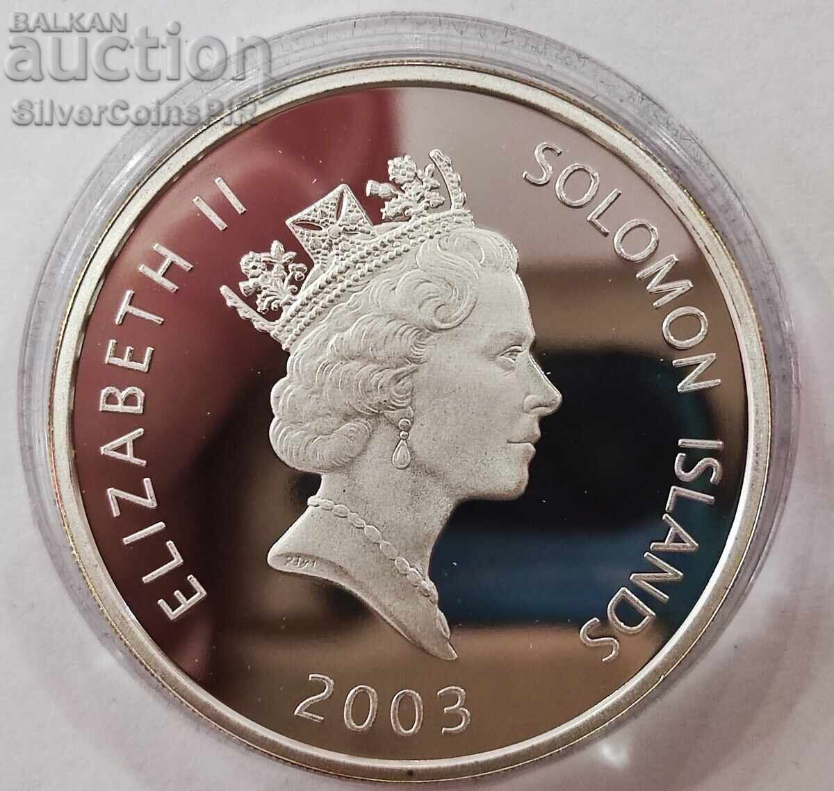 Delivery of Silver 1 oz Airplanes 2003 Solomon Islands Delivery of Silver 1 oz Airplanes 2003 Solomon Islands