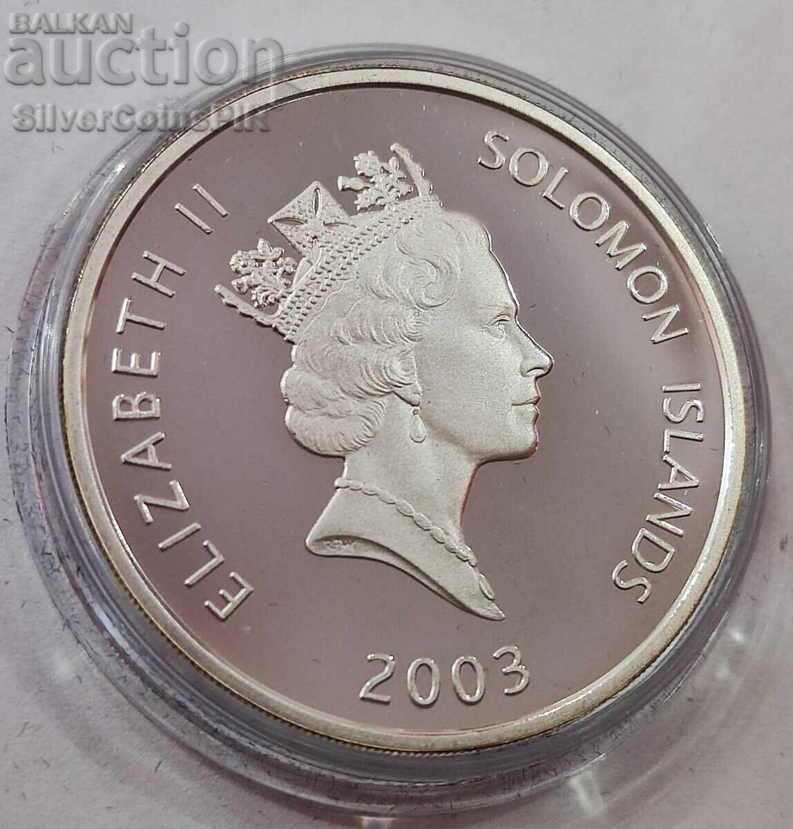 Silver 1 oz Airplanes 2003 Solomon Islands - 5 Silver 1 oz Airplanes 2003 Solomon Islands - 5