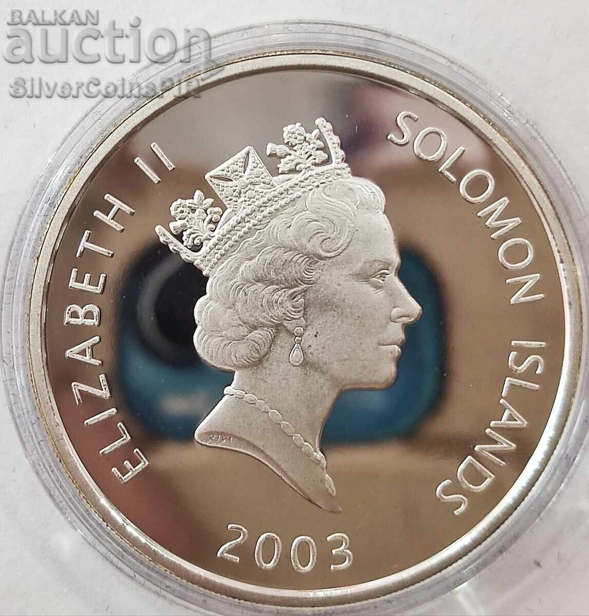 Delivery of Silver 1 oz Airplanes 2003 Solomon Islands Delivery of Silver 1 oz Airplanes 2003 Solomon Islands