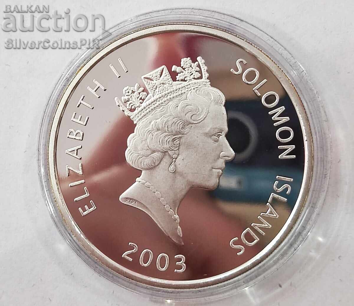 Silver 1 oz Airplanes 2003 Solomon Islands - 6 Silver 1 oz Airplanes 2003 Solomon Islands - 6