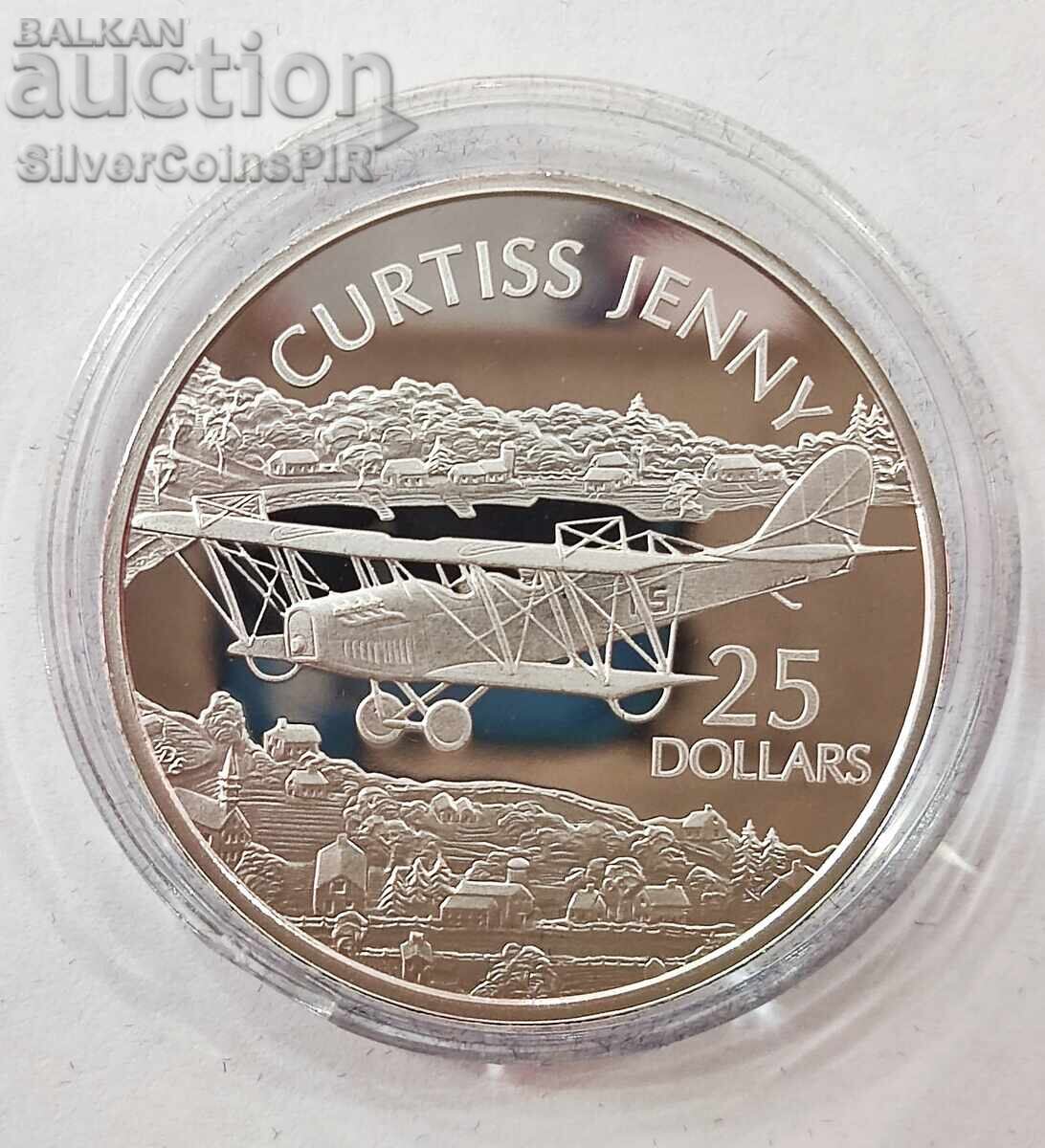 Silver 1 oz Airplanes 2003 Solomon Islands Silver 1 oz Airplanes 2003 Solomon Islands
