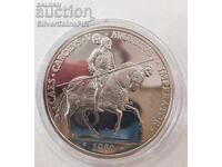 Silver 5 ECU Charlemagne 1989 Spain