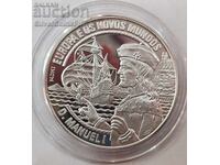 Silver 25 Écus Manuel I 1994 Navigators Portugal