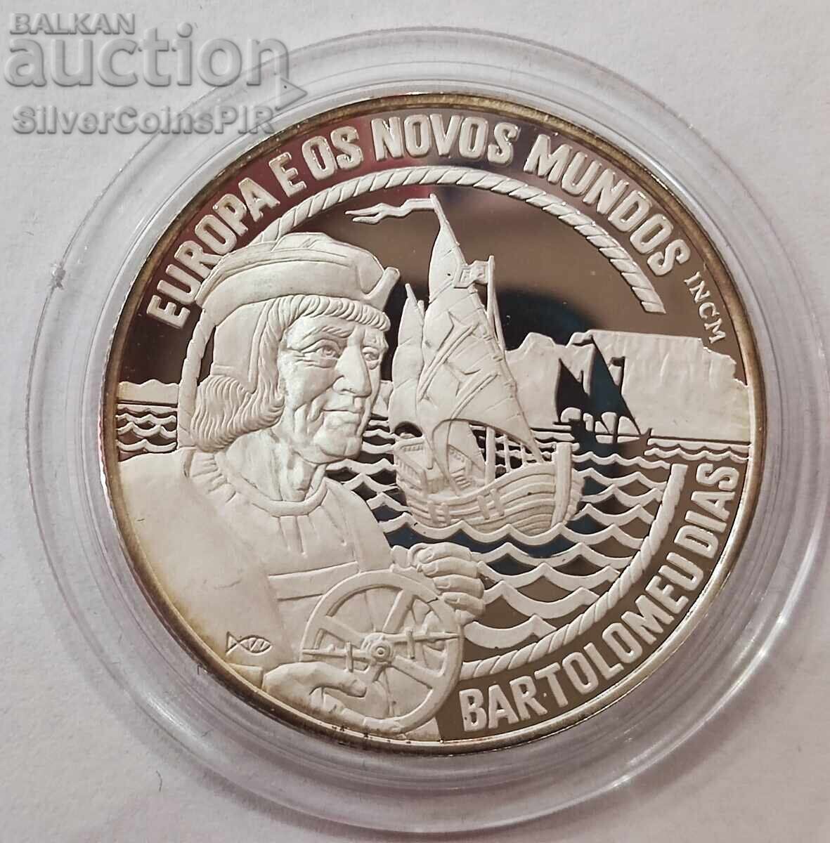 Silver 25 Escudos Bartolomeu Dias 1993 Portugal with price 96.00 BGN | € 49.08 Silver 25 Escudos Bartolomeu Dias 1993 Portugal with price 96.00 BGN | € 49.08