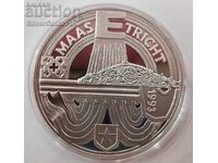 Silver 25 ECU Maastricht Treaty 1993 Netherlands