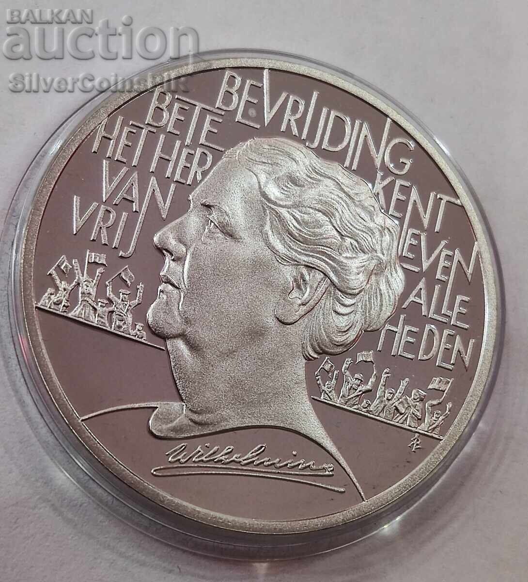 Auction Silver 25 ECU Queen Wilhelmina 1995 Netherlands Auction Silver 25 ECU Queen Wilhelmina 1995 Netherlands
