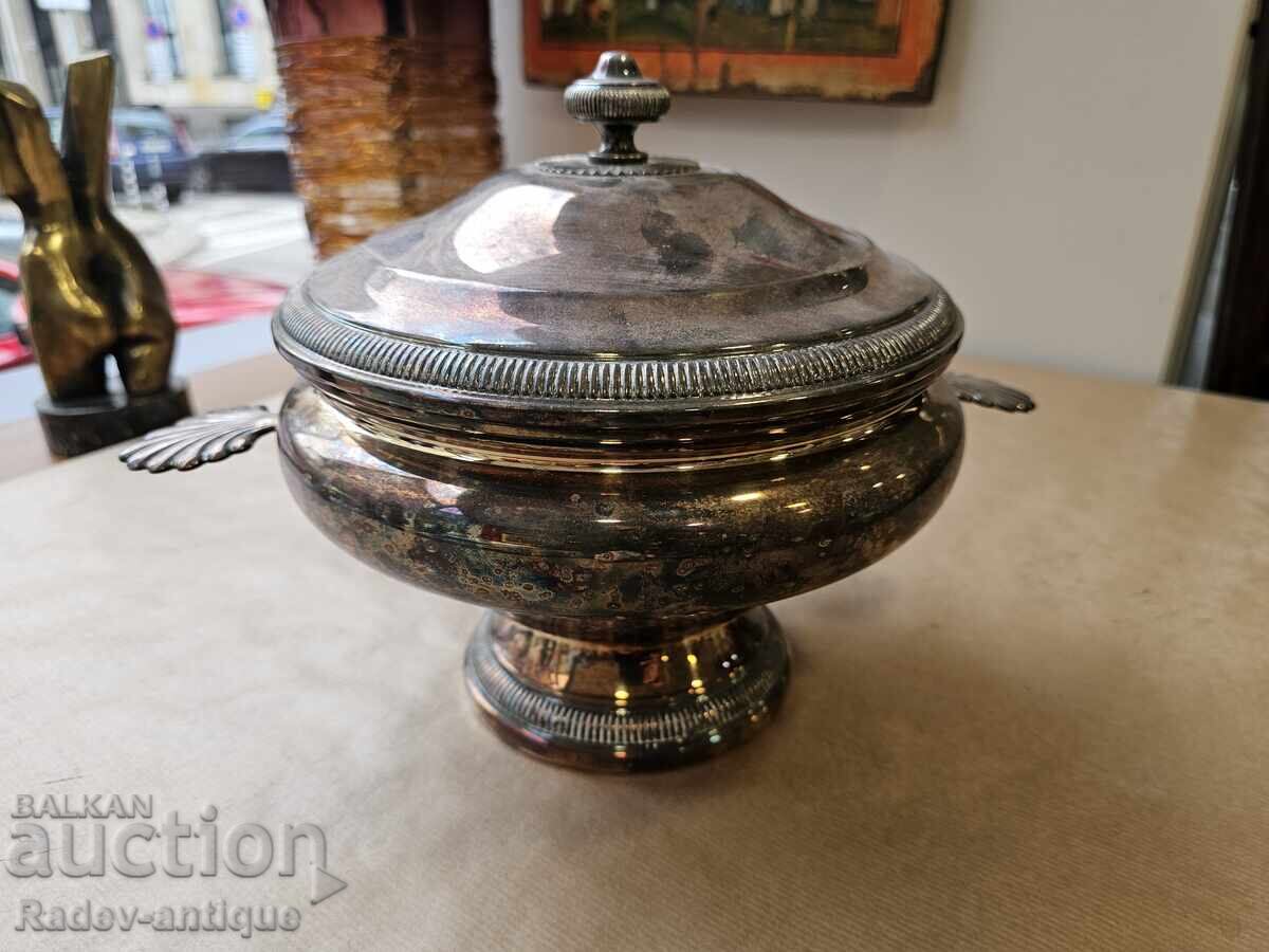 Star Silver Plated French Soup Tureen Star Silver Plated French Soup Tureen
