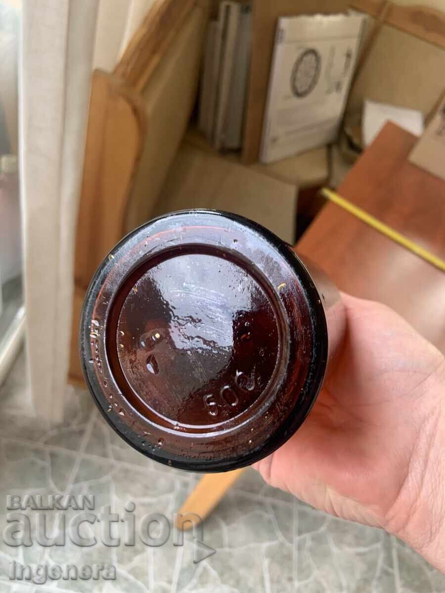 Licitație STICLĂ VECHE BUTELIE 500 ML. STICLĂ GROASĂ COLORATĂ