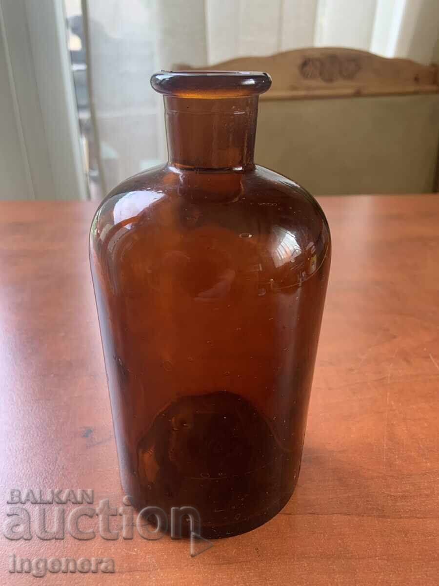 STICLĂ VECHE BUTELIE 500 ML. STICLĂ GROASĂ COLORATĂ