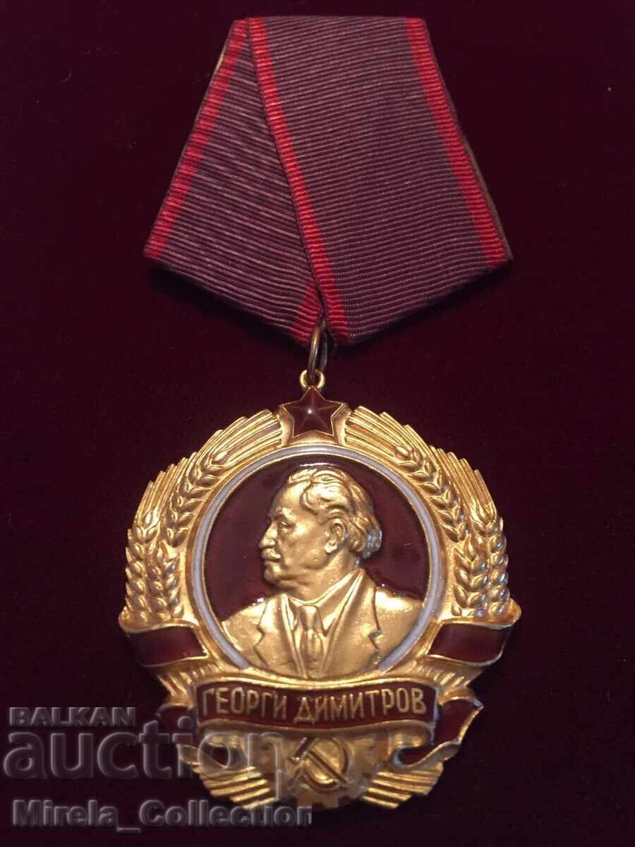 Golden Order of Georgi Dimitrov, Women's Edition, with Box Golden Order of Georgi Dimitrov, Women's Edition, with Box