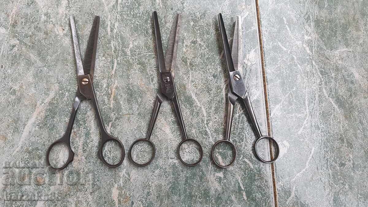Auction  Old Scissors Solingen 3 pieces