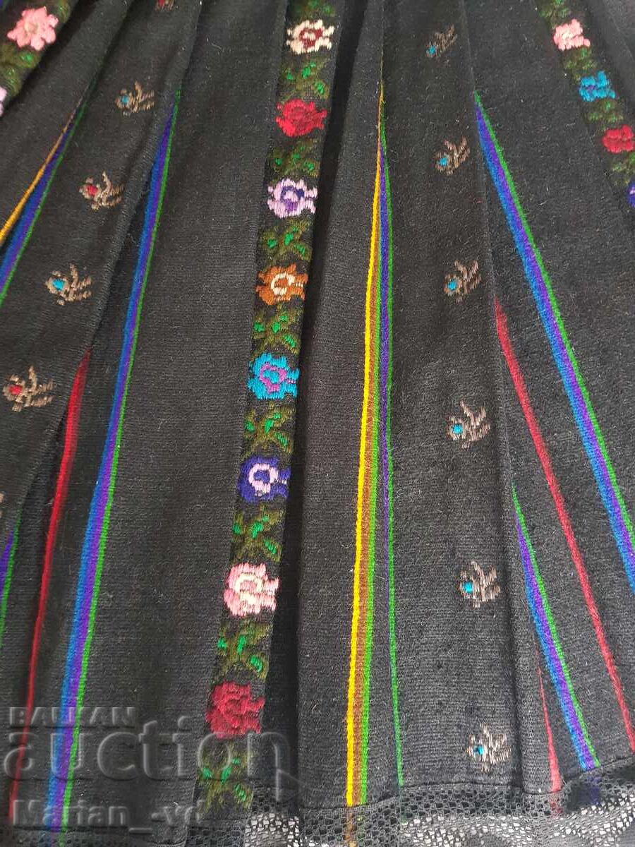 Old woolen shawl, a part of a traditional costume - 6 Old woolen shawl, a part of a traditional costume - 6