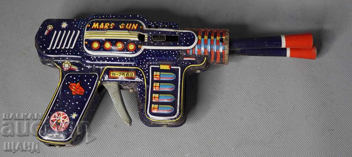 Mars Gun Old Japanese Metal Toy Space Pistol