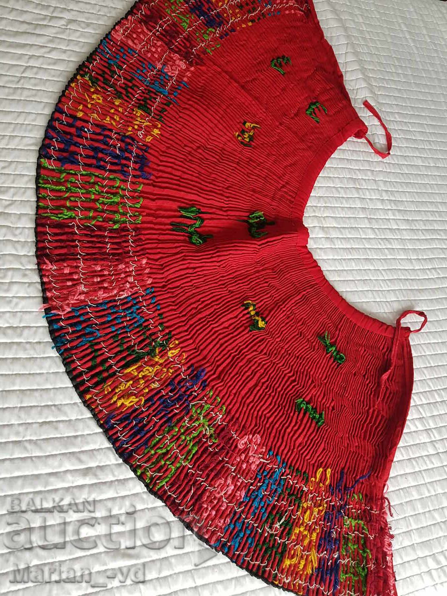 Old woolen shawl, a part of a traditional costume - 6