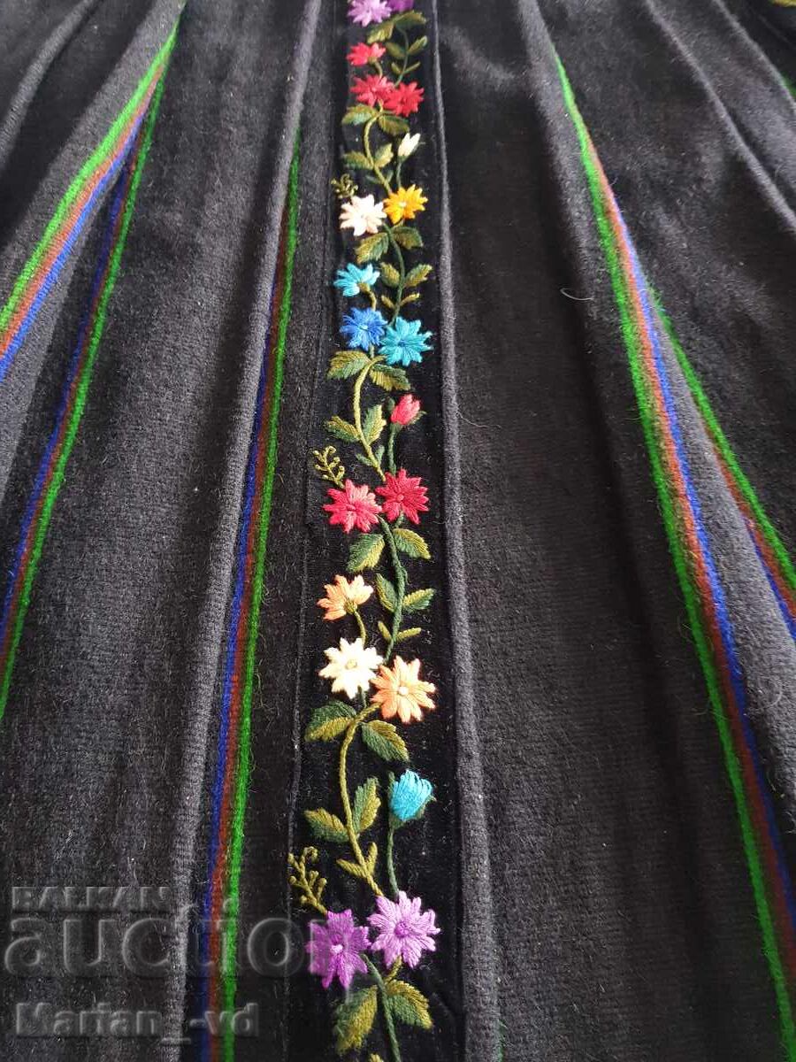 Old woolen shawl, a part of a traditional costume - 5