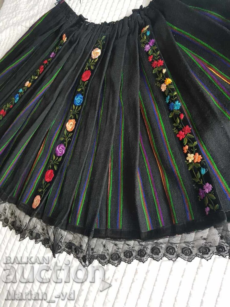 Old woolen shawl, a part of a traditional costume - 6