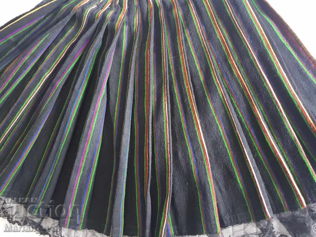 Old woolen shawl, a part of a traditional costume - 7