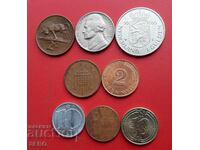 Смесен лот от 8 монети