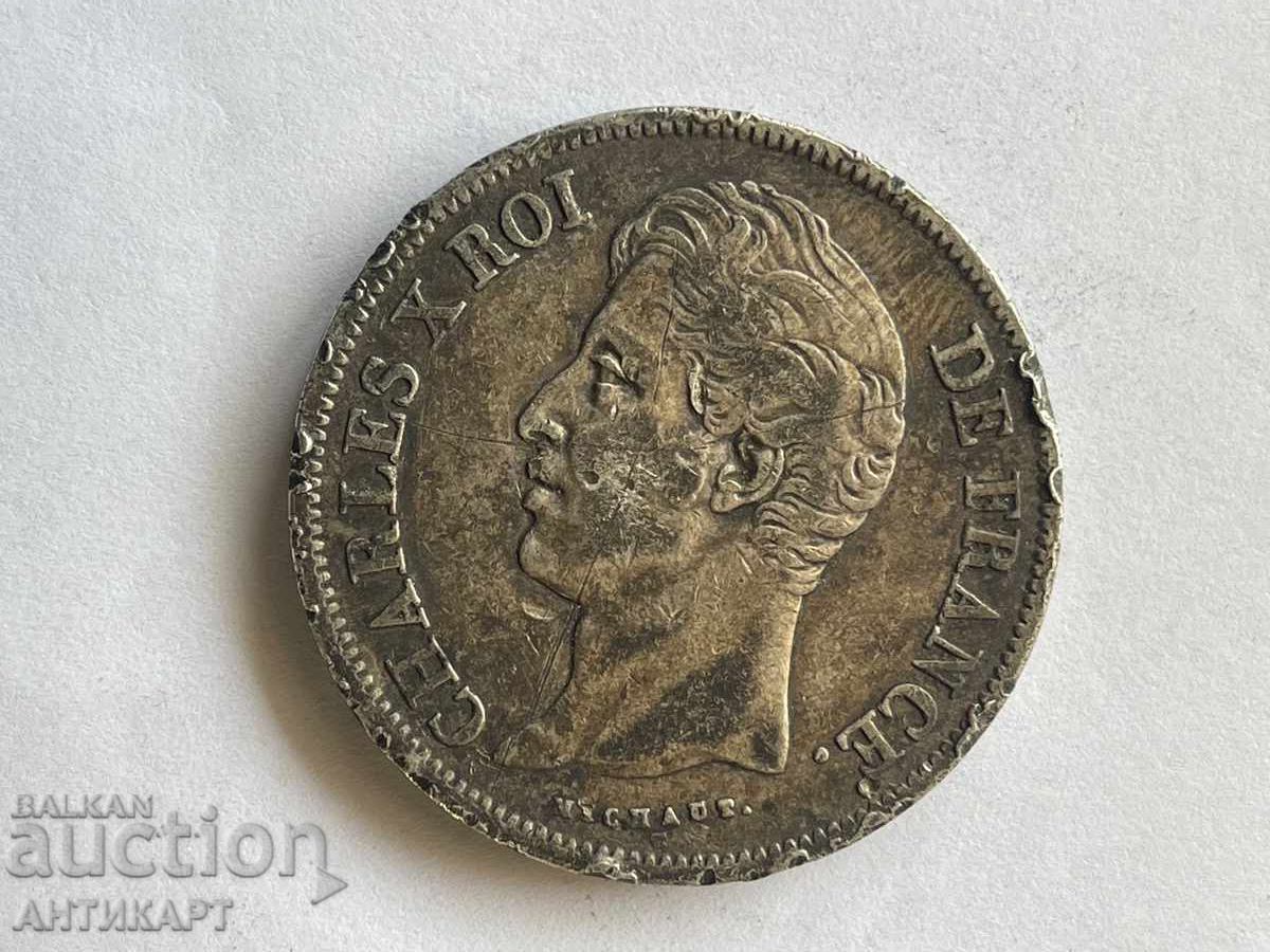 France Rare Silver Coin 5 Francs Charles X 1828 Silver with price 80.00 BGN | € 40.90 France Rare Silver Coin 5 Francs Charles X 1828 Silver with price 80.00 BGN | € 40.90