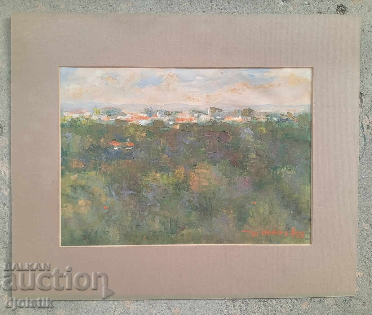 Tenyo Zhelev. Painting with price € 169.00 | 330.54 BGN