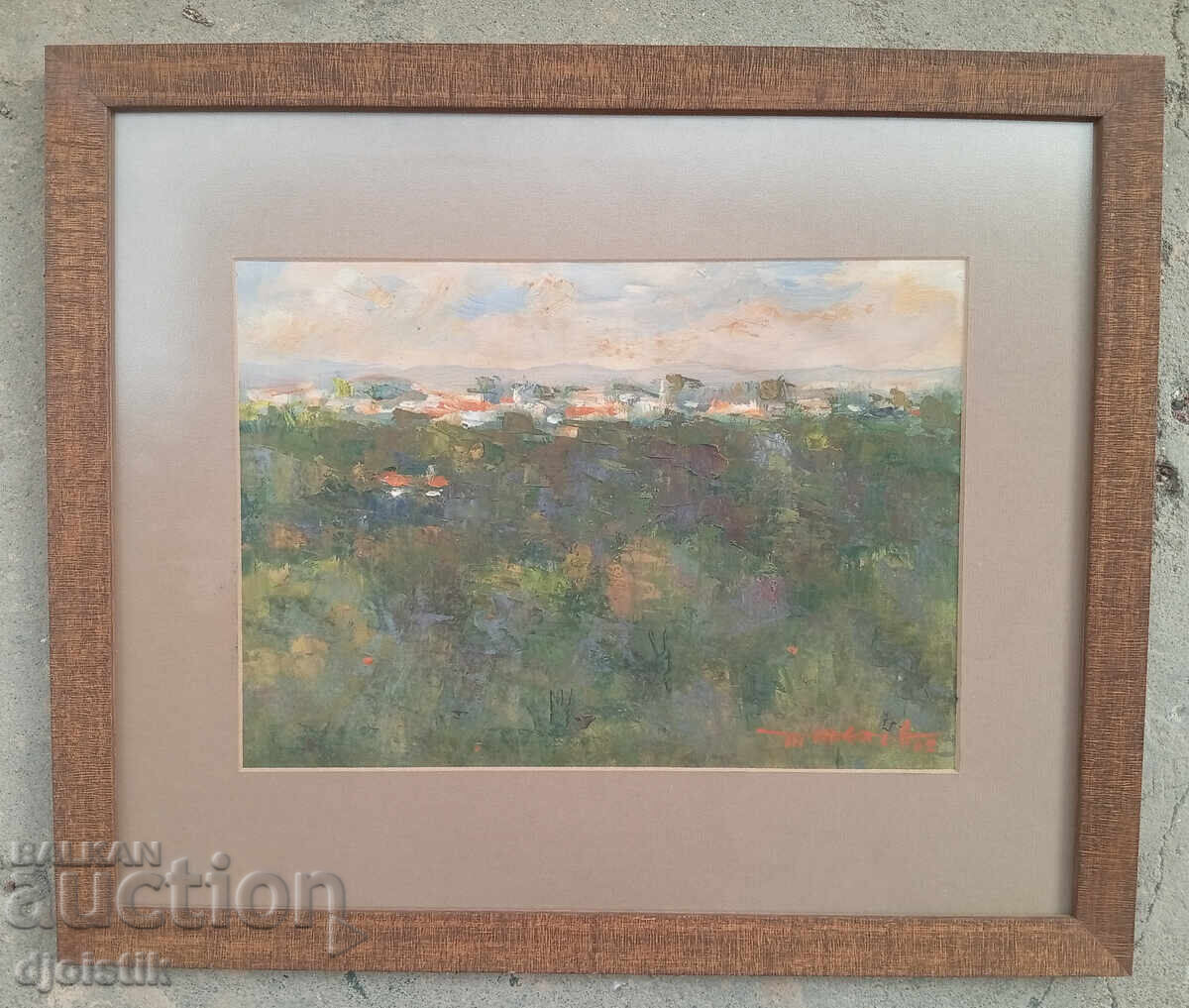 Δημοπρασία Τένιο Ζέλεφ. Πίνακας