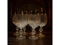 Кристални чаши за вино "Бохемия", комплект от 6 бр.