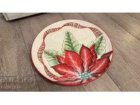 Large Cake Christmas Plate, 33cm Germany