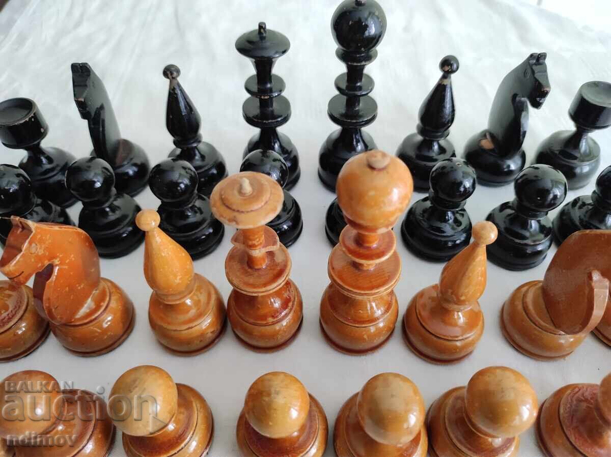 Wooden chess figures - 5