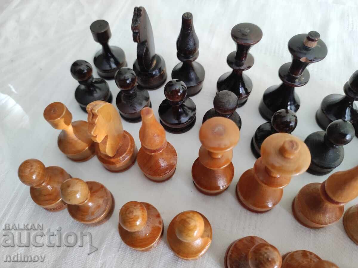 Wooden chess figures - 5